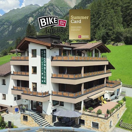 Hotel Garni Schoenblick Sölden Exterior foto