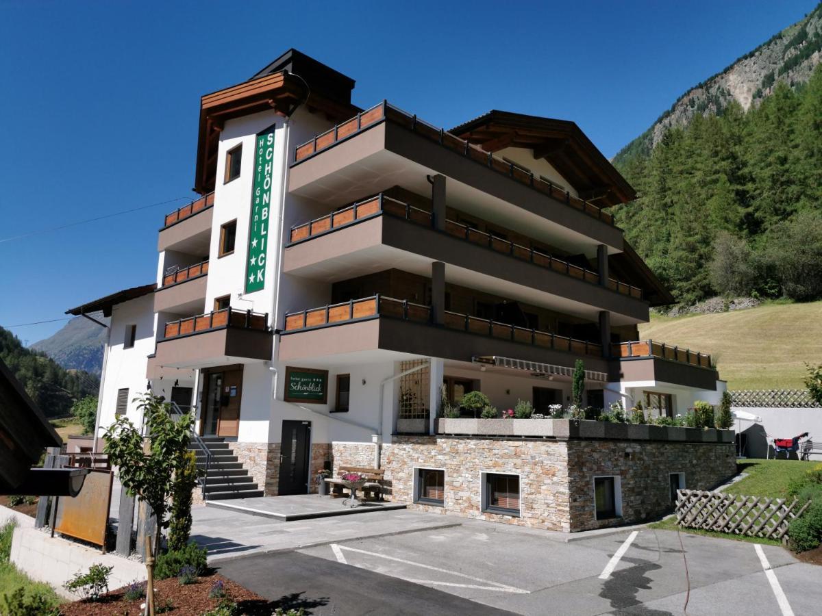 Hotel Garni Schoenblick Sölden Exterior foto