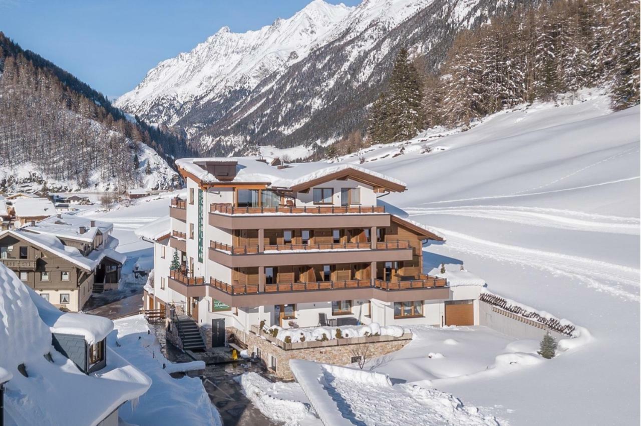 Hotel Garni Schoenblick Sölden Exterior foto